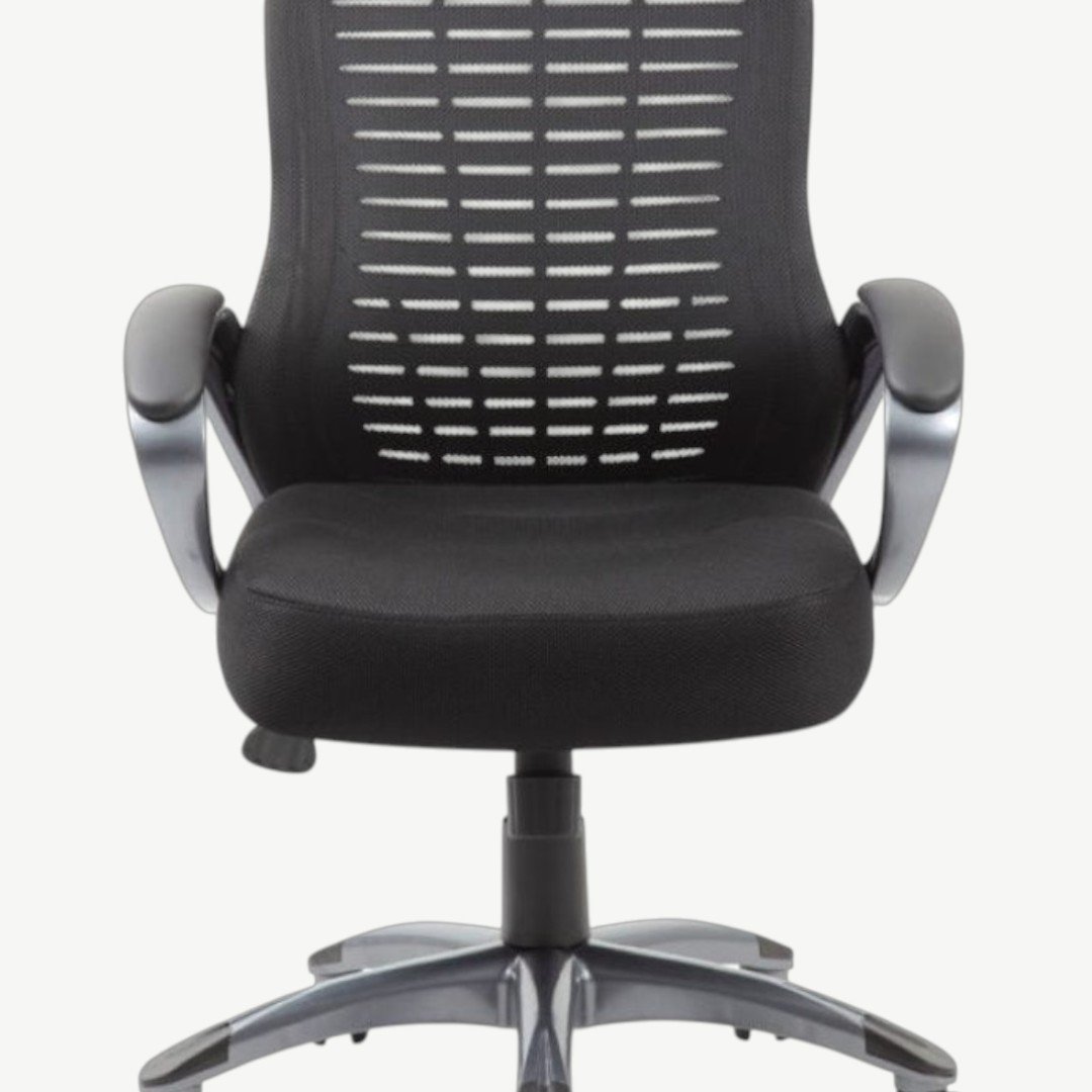 Boss Ribbed High Back Mesh Chair - Image 2