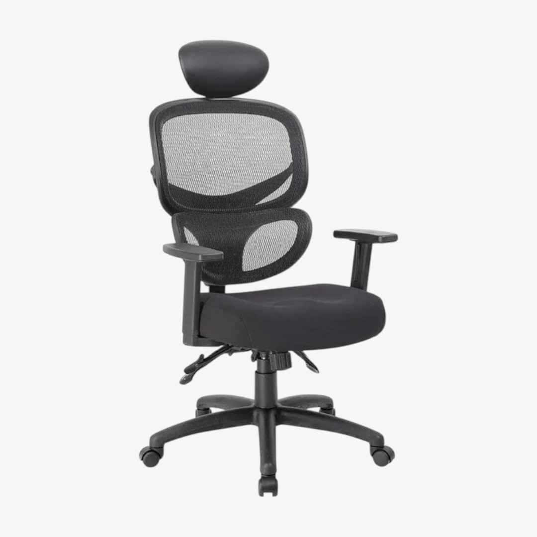 Boss Multi-Function Mesh Task Chair w/Headrest - Image 2