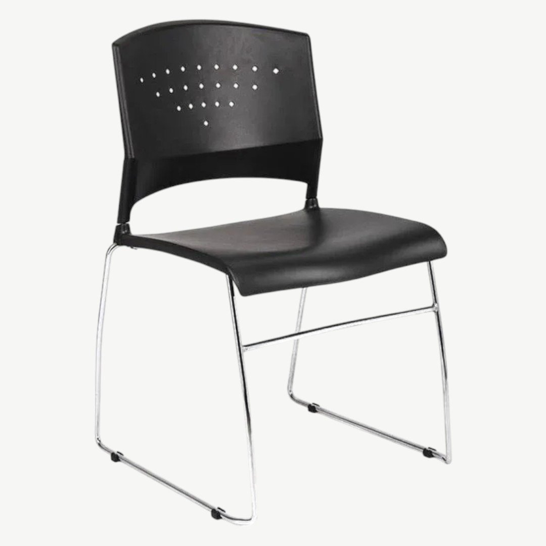 Arm Mesh Chair 27 Nylon Base With Foot Ring - Image 2