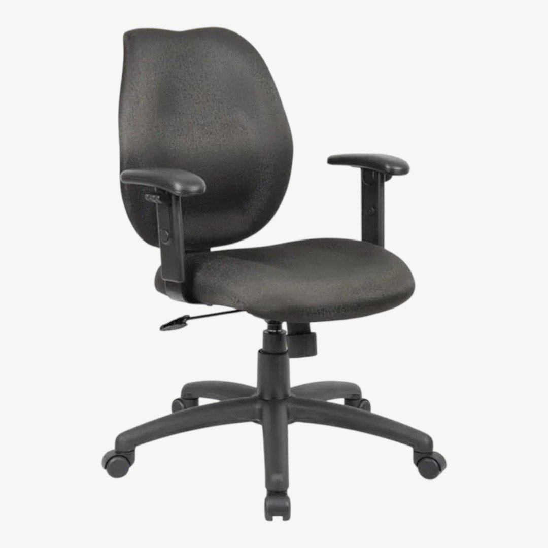 Black Stack Chair With Chrome Frame 1pc Pack - Image 2