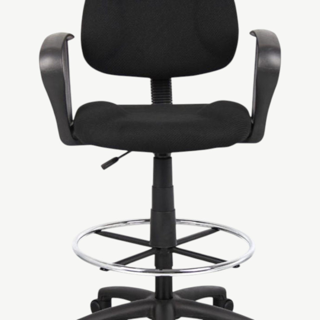 Mesh Back Chair,flip Arms, Medical Stool With Foot Ring,am - Image 2