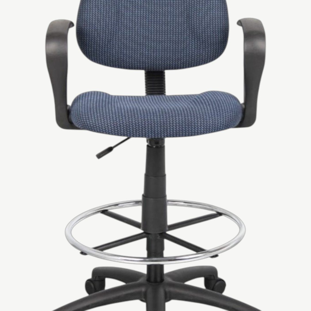 Mesh Chair With Loop Arm 25 In Base And Foot Ring - Image 2