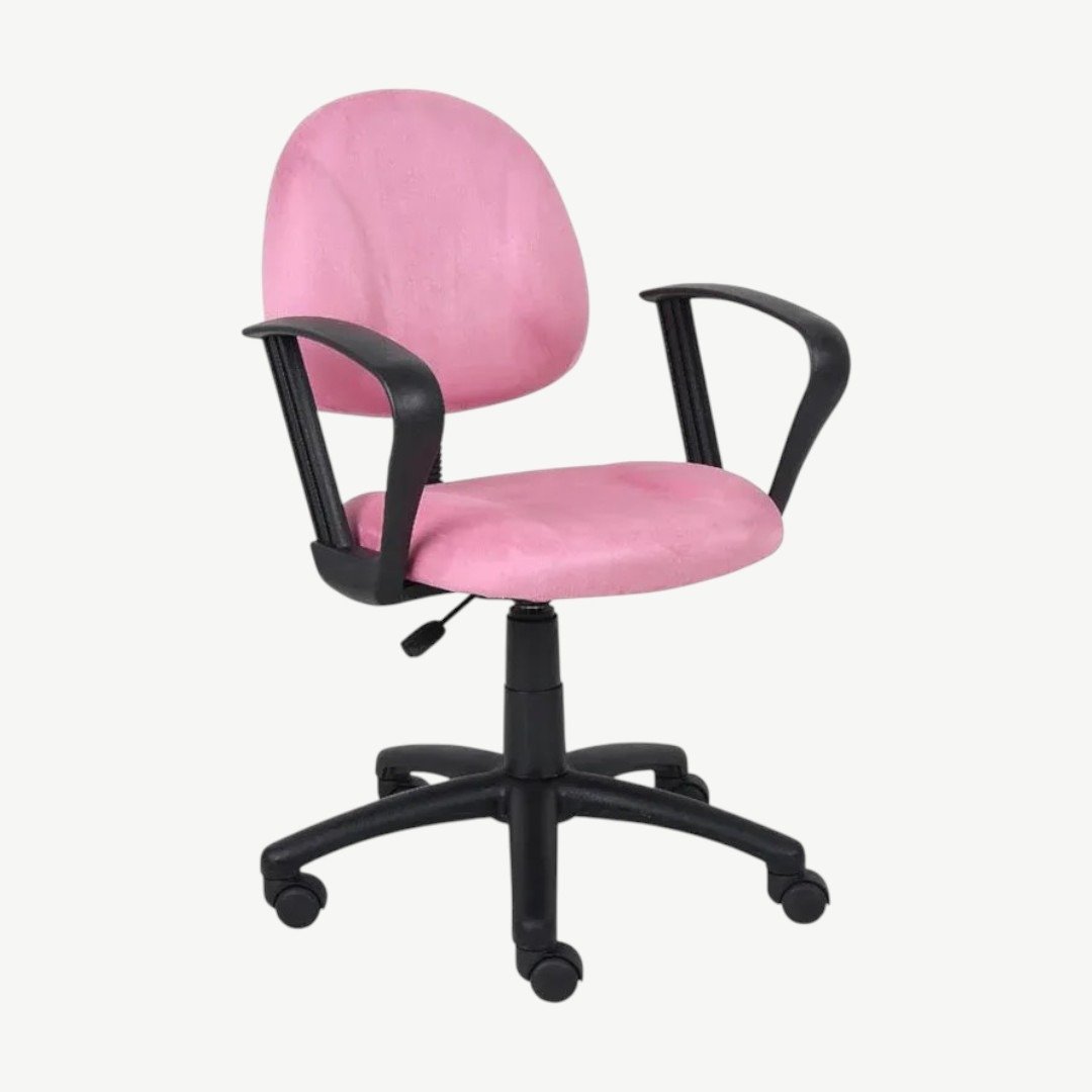 Mesh Back And Caresoft Seat Stacking W/arm(Black)high Chair