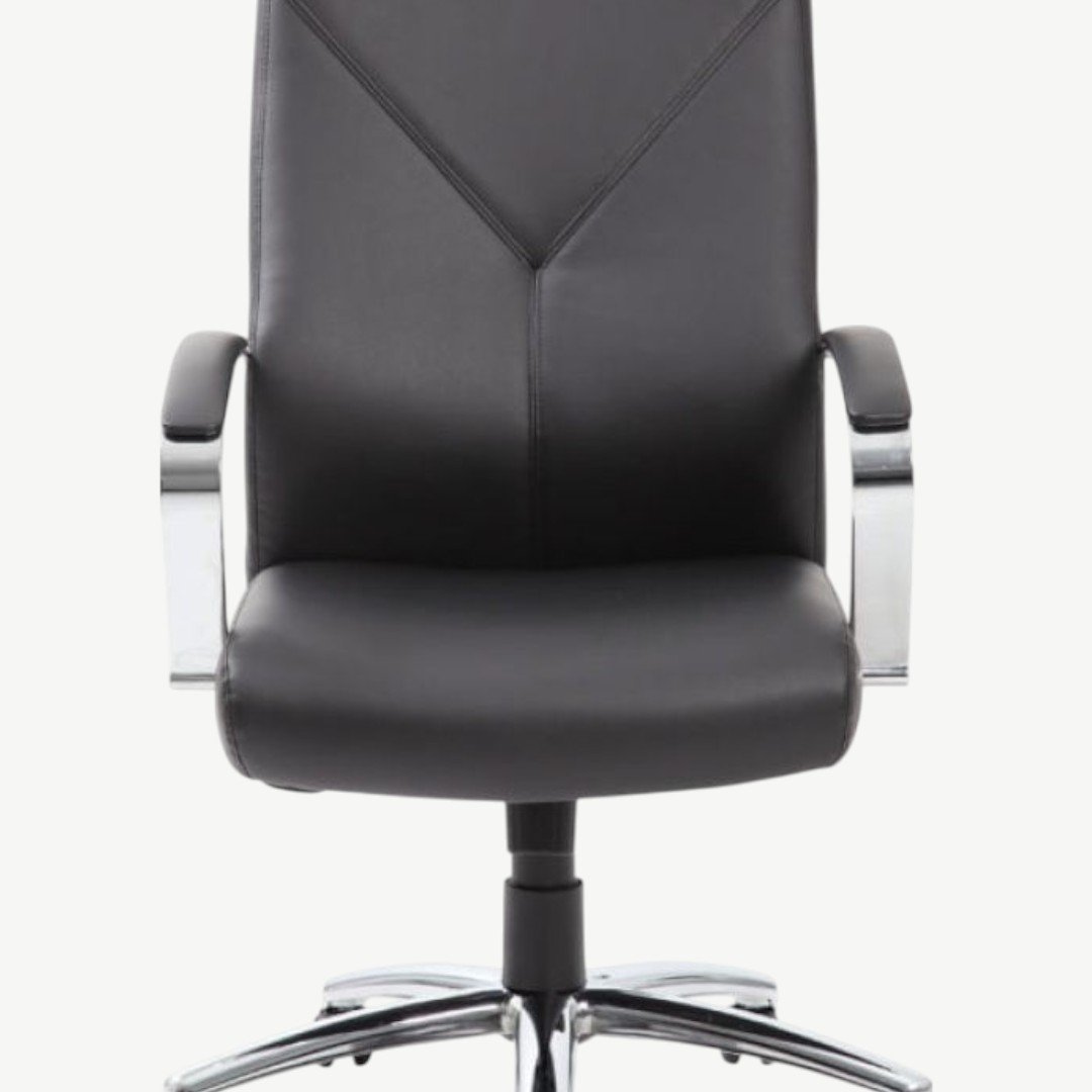 Black Task Chair/w Adj Arms - Image 2
