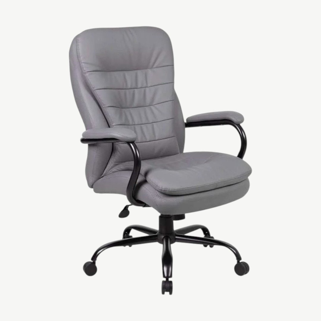 Boss Heavy Duty Double Plush CaressoftPlus Chair-400 Lbs. - Image 2