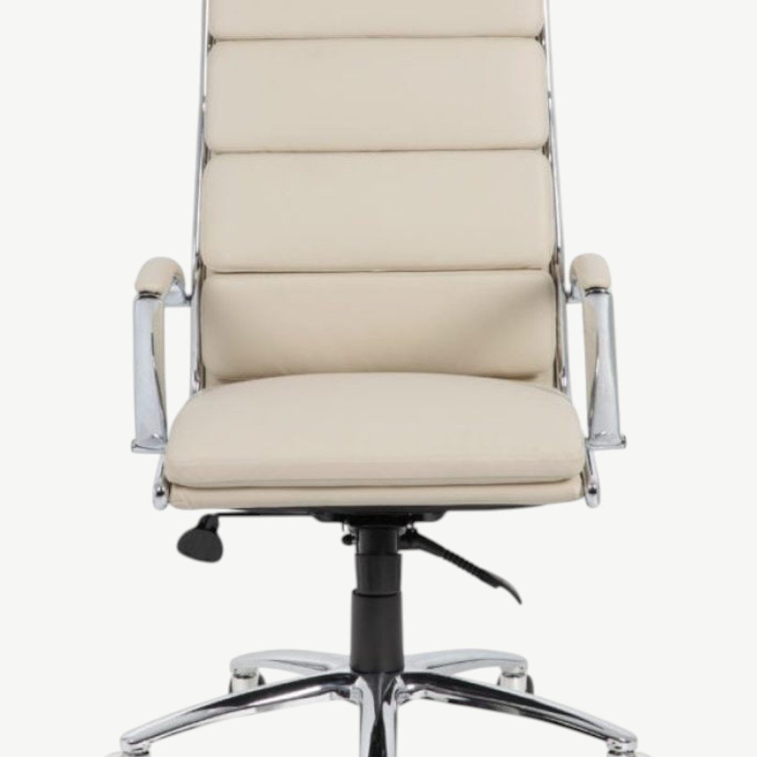Boss Executive CaressoftPlus Chair with Metal Chrome Finish - Image 2