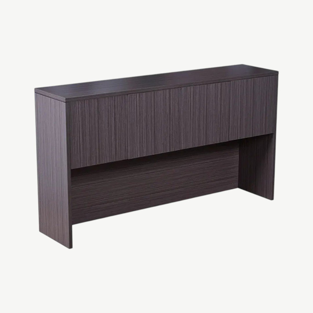 Boss 66″ Four Door Hutch-Driftwood - Image 2