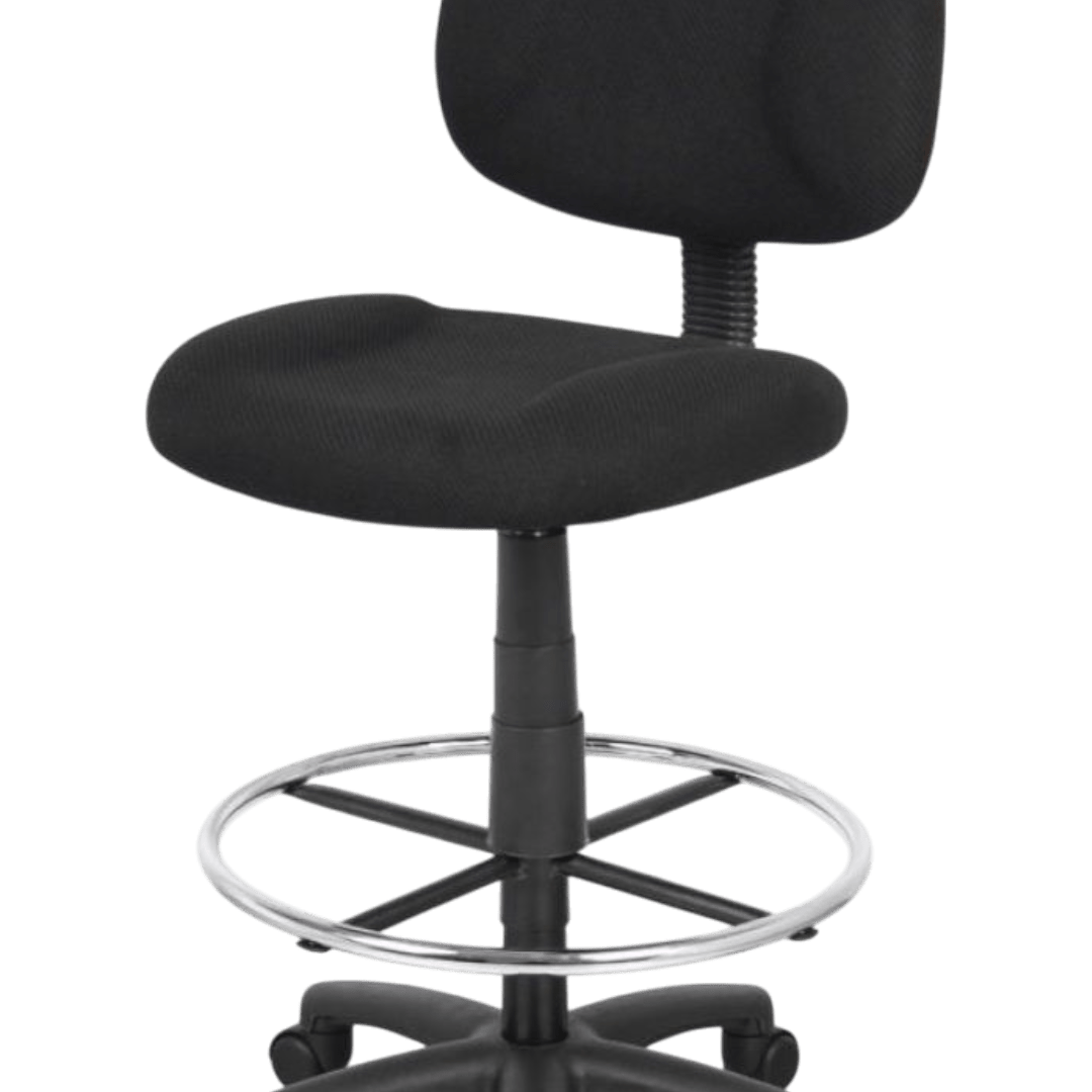 B315-bk Task Chair W/loop Arm And Footring - Image 7