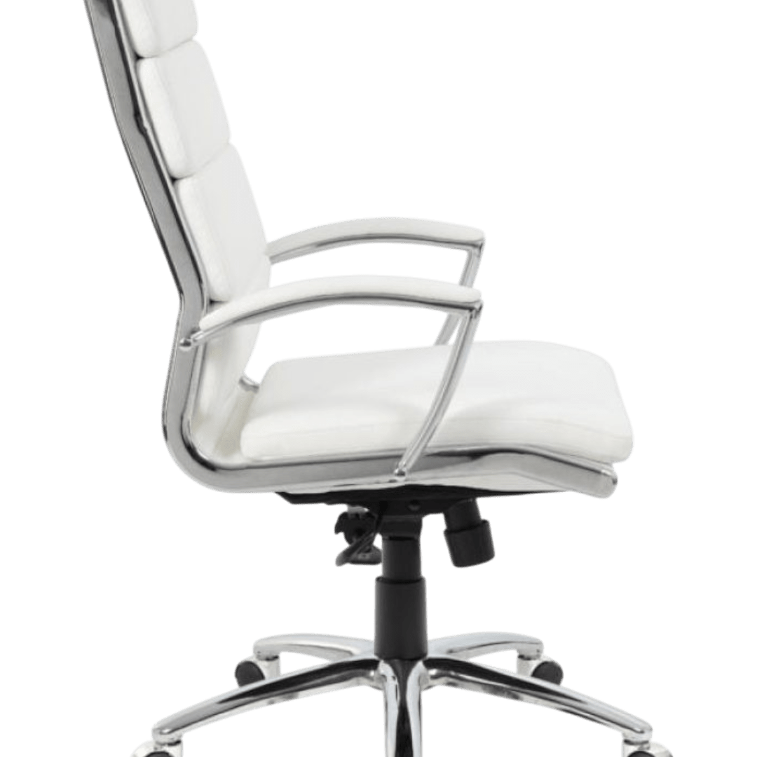 Boss Executive CaressoftPlus Chair with Metal Chrome Finish - Image 5