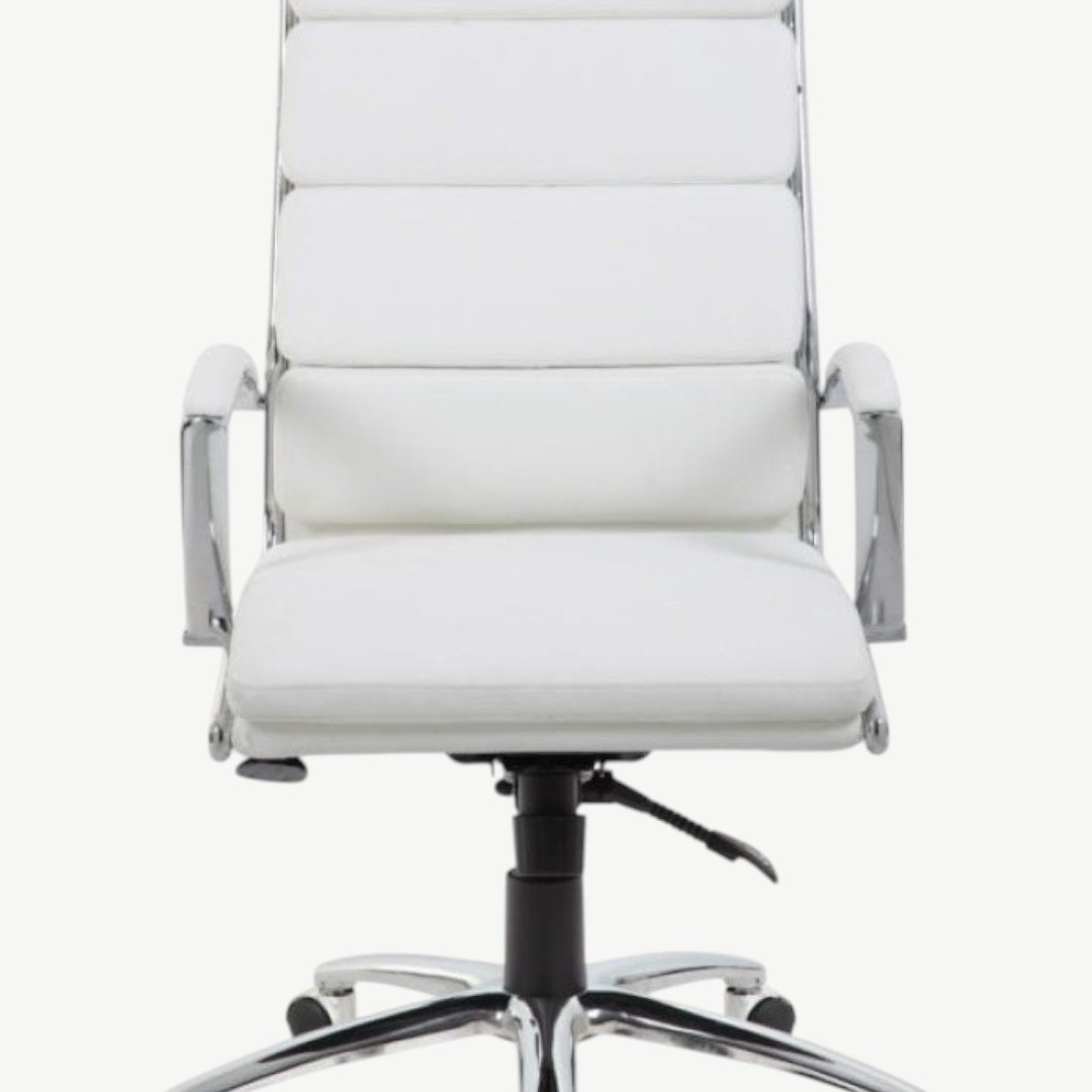 Boss Executive CaressoftPlus Chair with Metal Chrome Finish - Image 2