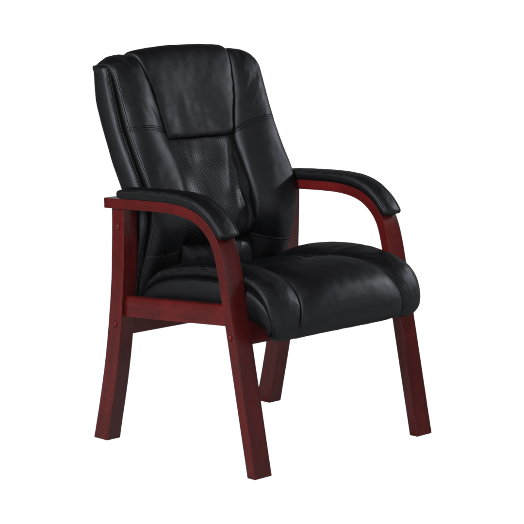 Boss Mid Back Wood Finished guest, accent or dining chair - Image 4
