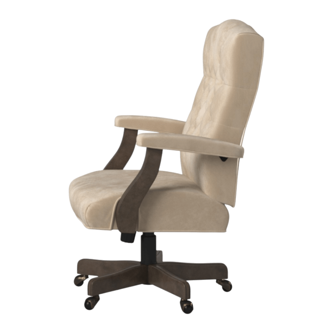 BOSS Executive Champagne Velvet With Driftwood Finish Frame - Image 4