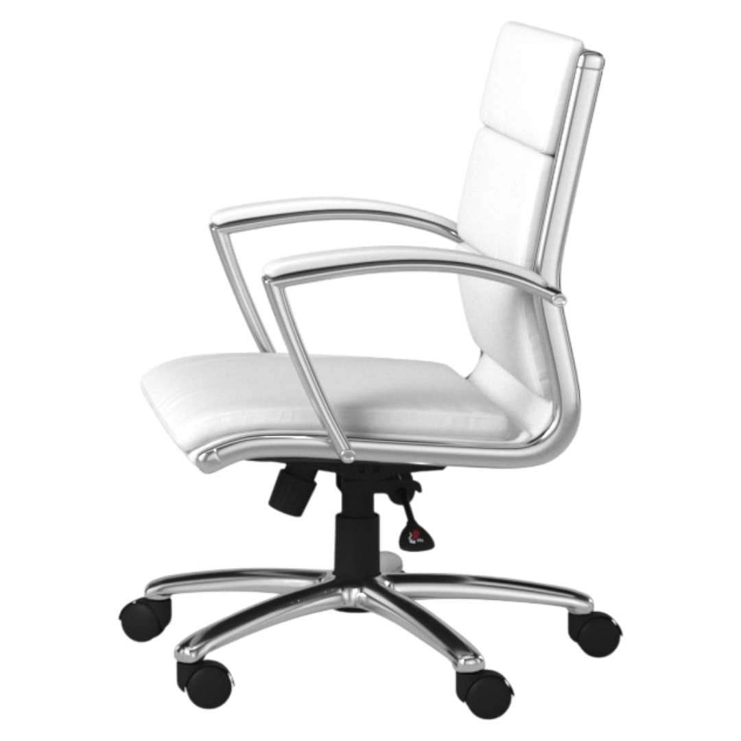 Boss Executive CaressoftPlus Chair with Metal Chrome Finish - Image 4