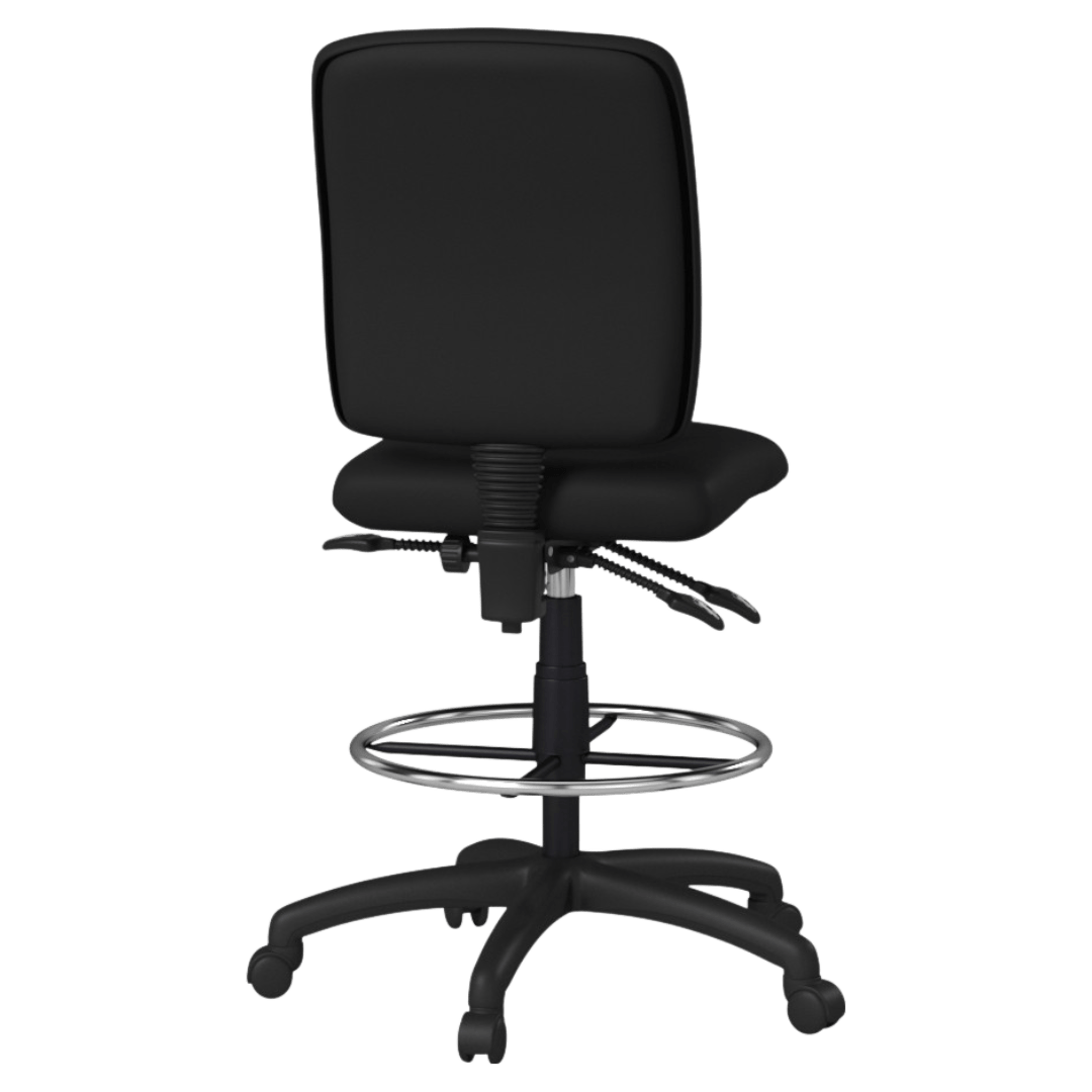 Boss Multi-Function LeatherPlus Drafting Stool - Image 4