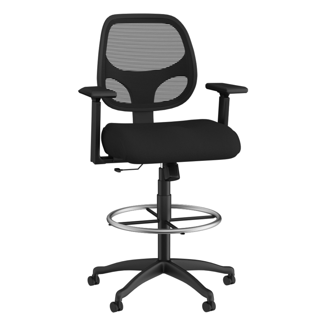 Boss Commercial Grade Mesh Stool W/ T-Arms - Image 5