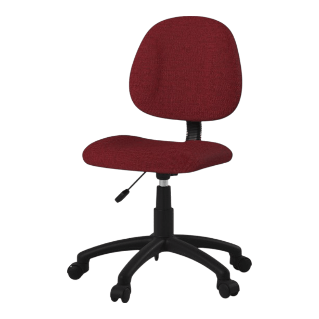 Boss Burgundy  Deluxe Posture Chair - Image 4