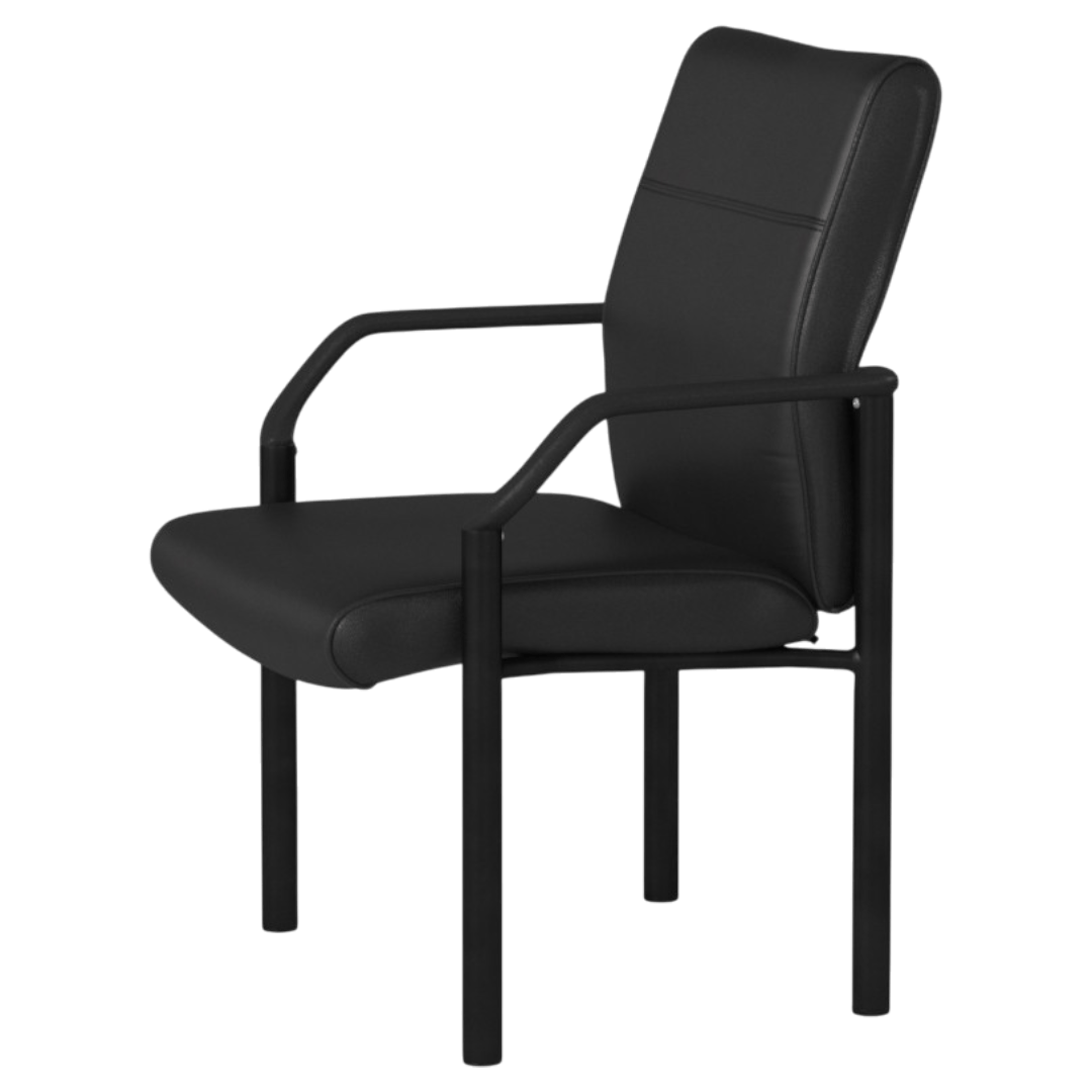 Boss Mid Back Guest Chair In LeatherPlus - Image 4