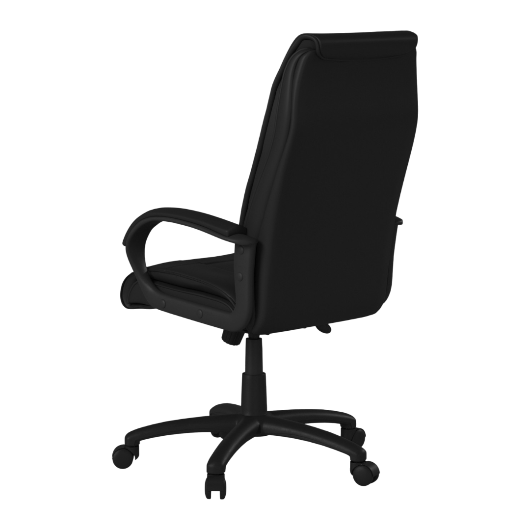 Boss Executive Leather Plus Chair W/Padded Arm - Image 7