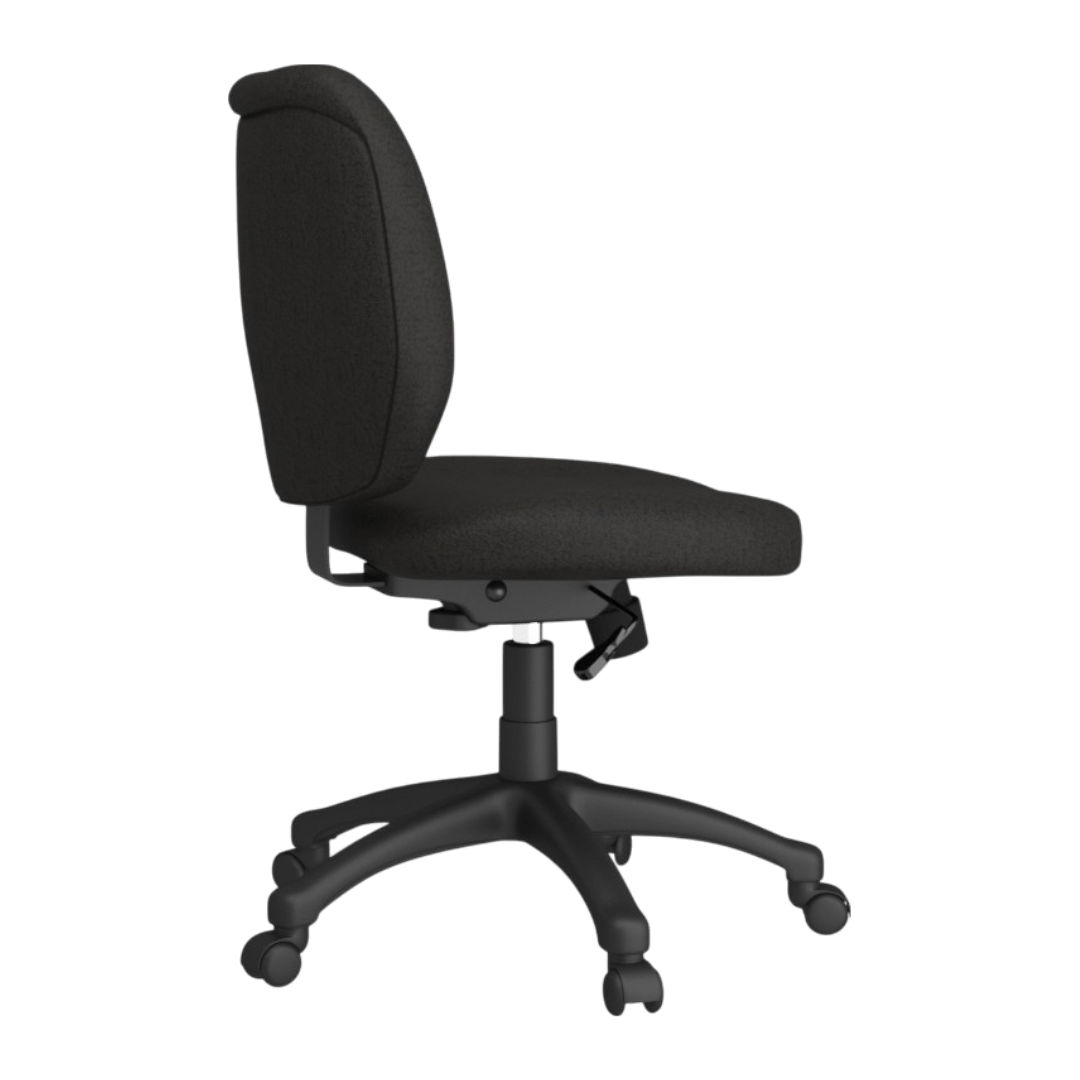 Boss Black Task Chair W/Loop Arms - Image 4