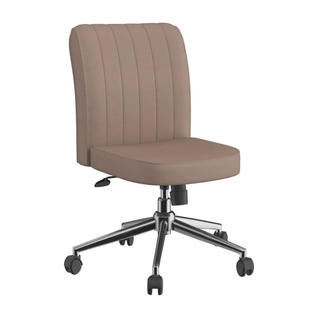 Boss Soft Touch Leathaire Task Chair, Tan - Image 5