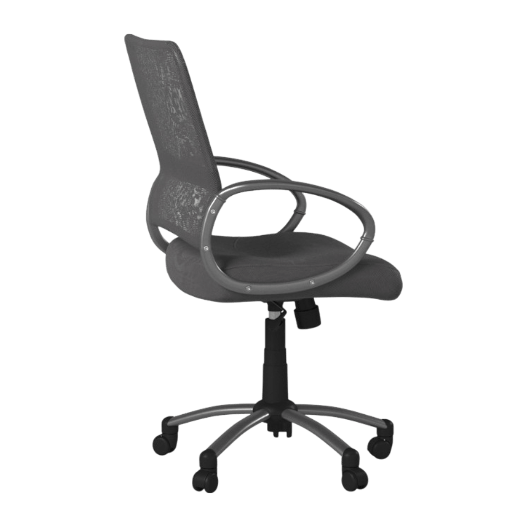 Boss Mesh Back W/ Pewter Finish Task Chair - Image 5