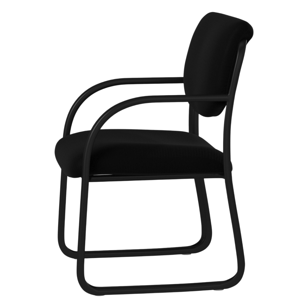 Boss Black Fabric Guest Chair - Image 4
