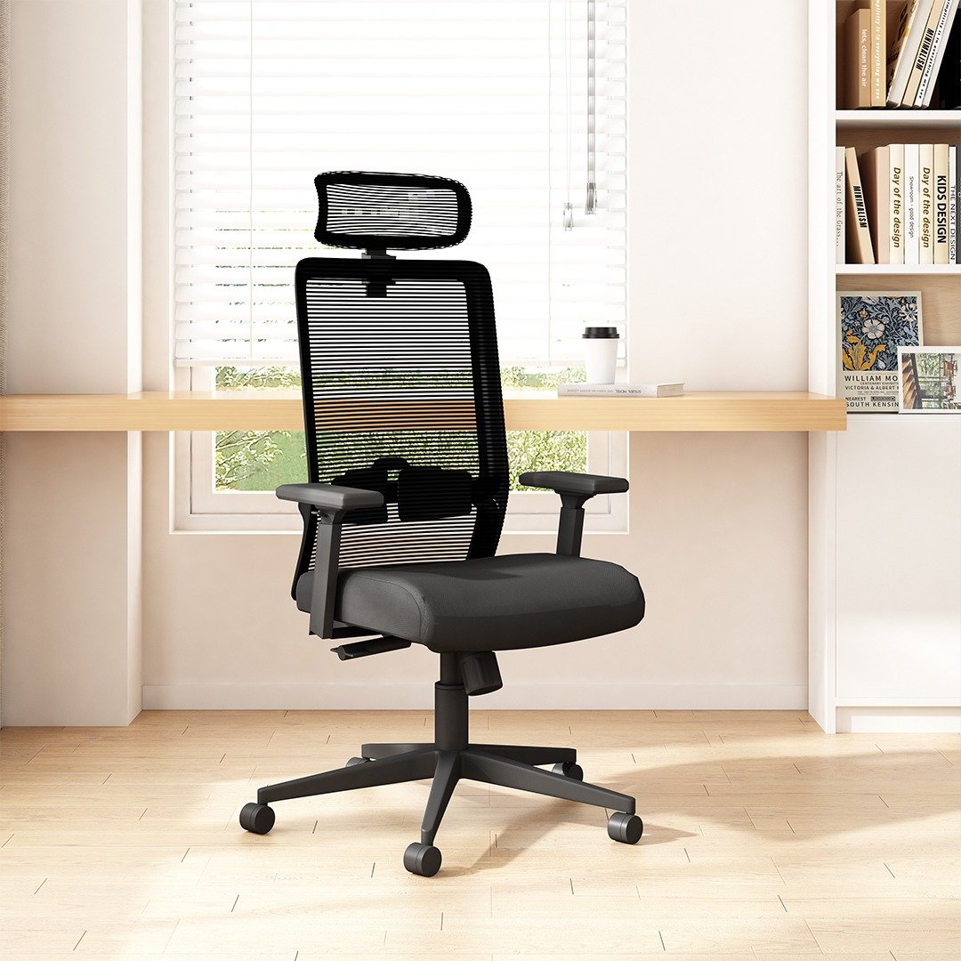 Boss Mesh Task Chair w/Headrest - Image 2