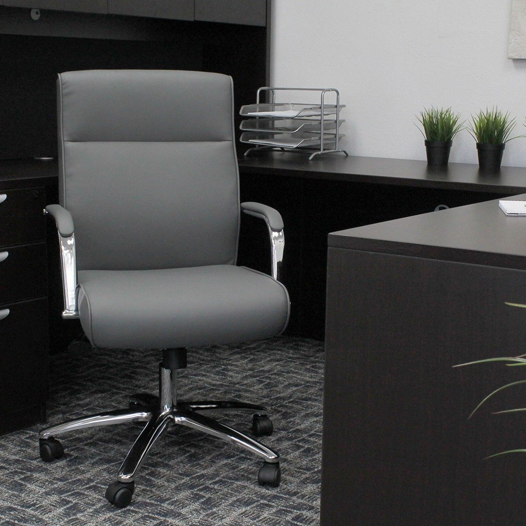 Boss Modern Executive Conference Chair - Grey - Image 6