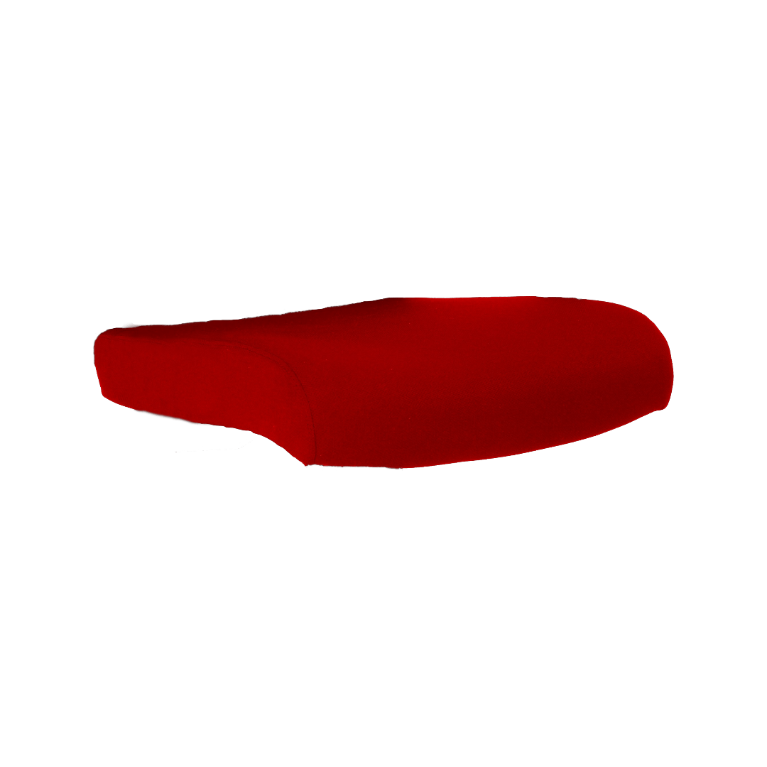 Mesh fabric seat cover, Red