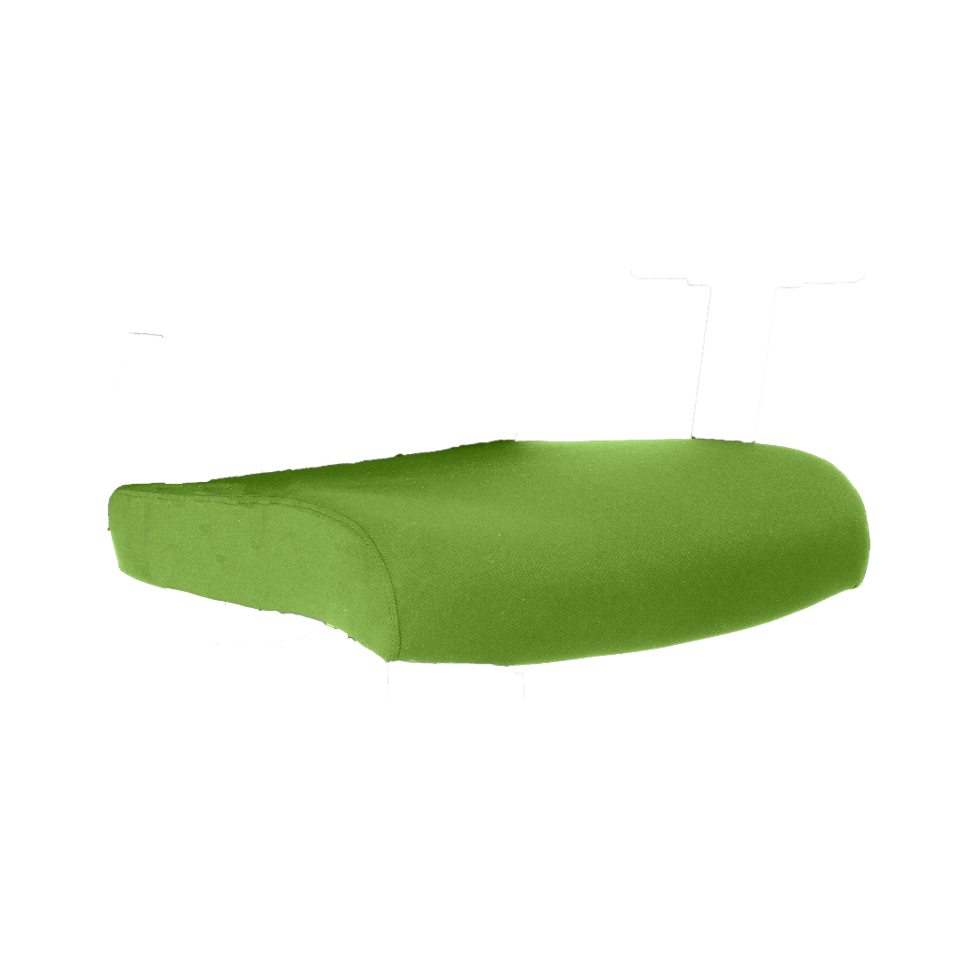 Mesh fabric seat cover, Green
