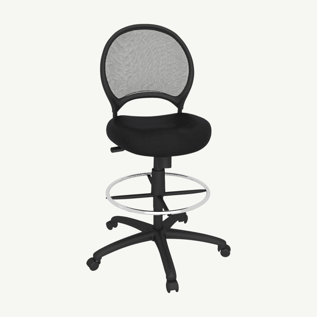 Boss Mesh Drafting Stool - Image 2