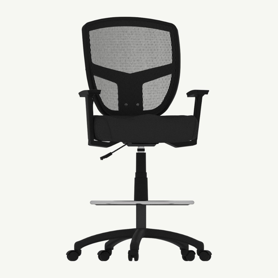 Boss Contract Mesh Drafting Stool - Image 2