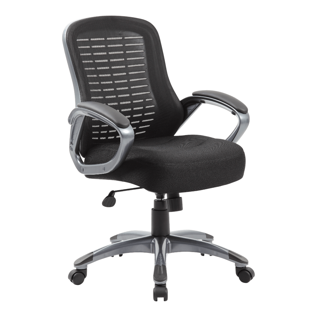 Boss Ribbed High Back Mesh Chair