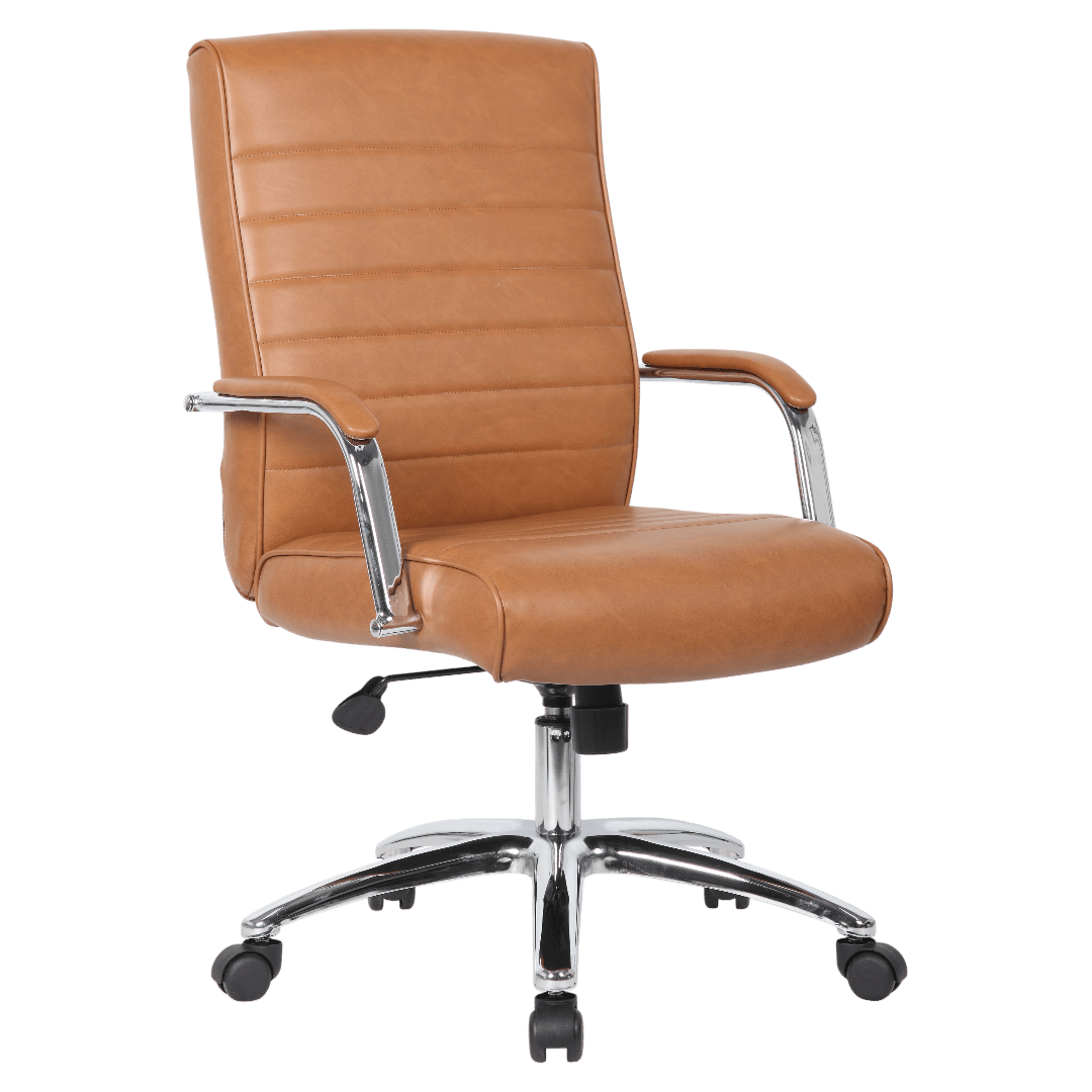 Boss Modern Executive Conference Chair - Caramel