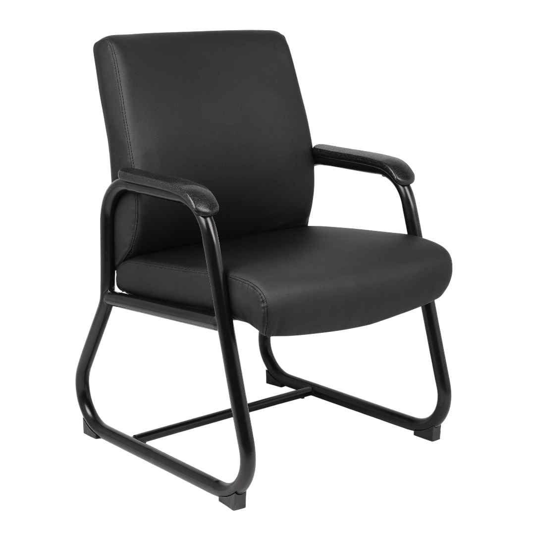 Boss Heavy Duty Antimicrobial Vinyl Guest Chair