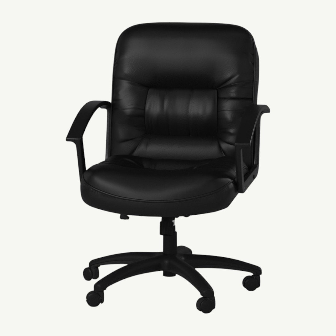 Boss Mid Back LeatherPlus Chair - Image 2