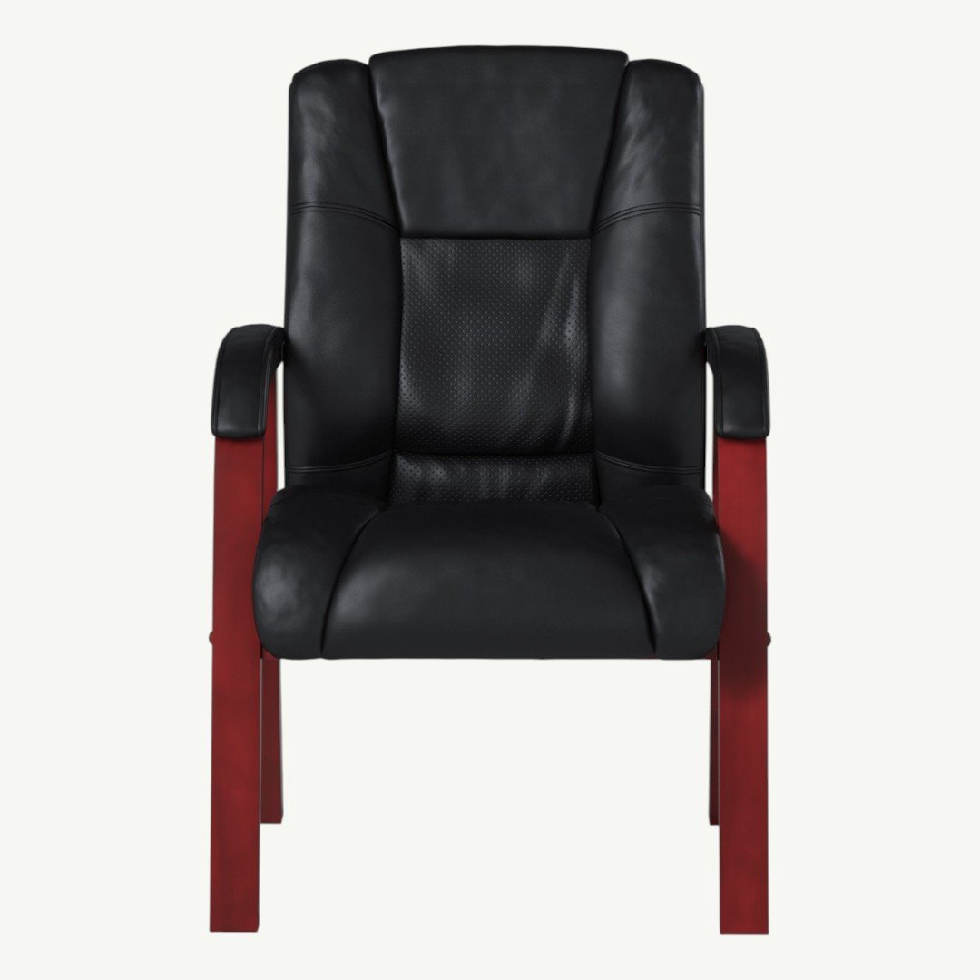 Boss Mid Back Wood Finished guest, accent or dining chair - Image 2