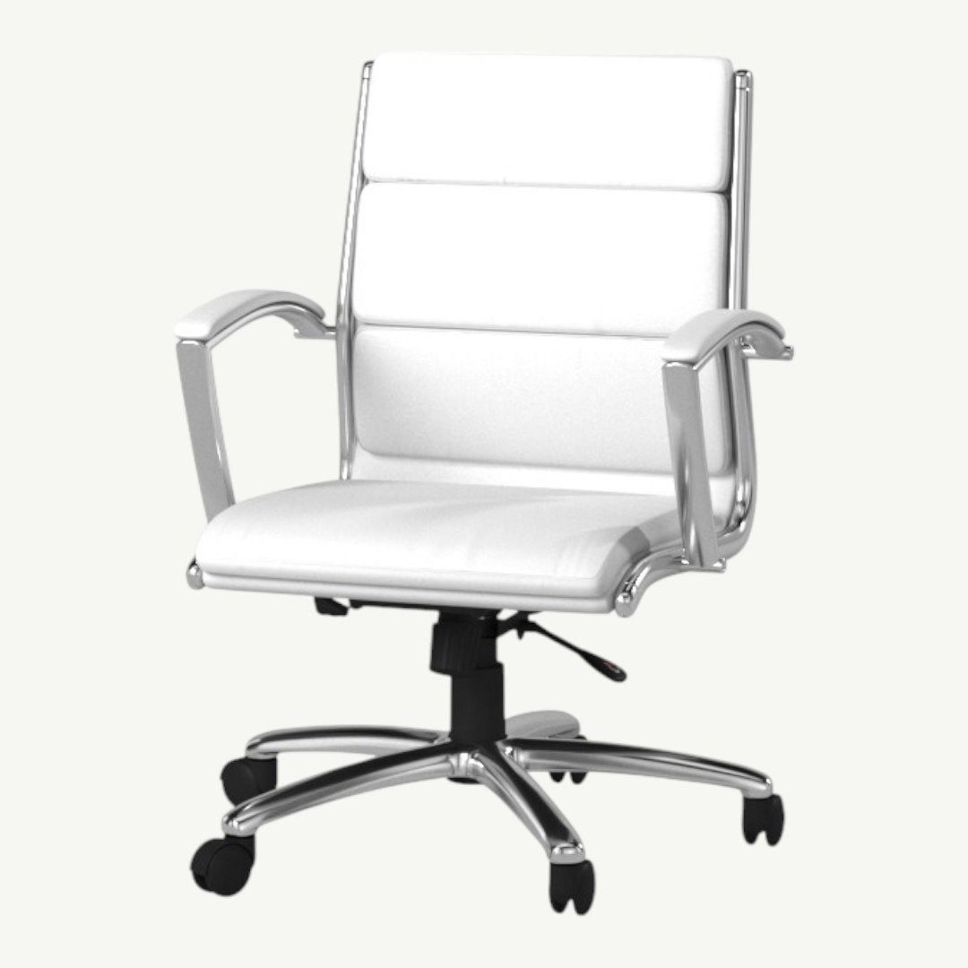 Boss Executive CaressoftPlus Chair with Metal Chrome Finish - Image 2