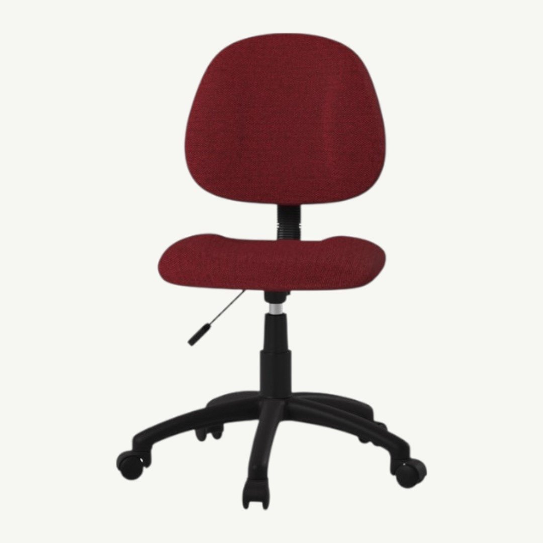 Boss Burgundy  Deluxe Posture Chair - Image 2