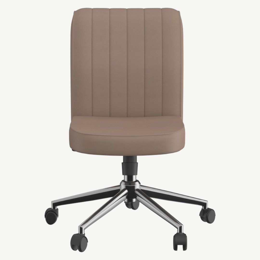 Boss Soft Touch Leathaire Task Chair, Tan - Image 2