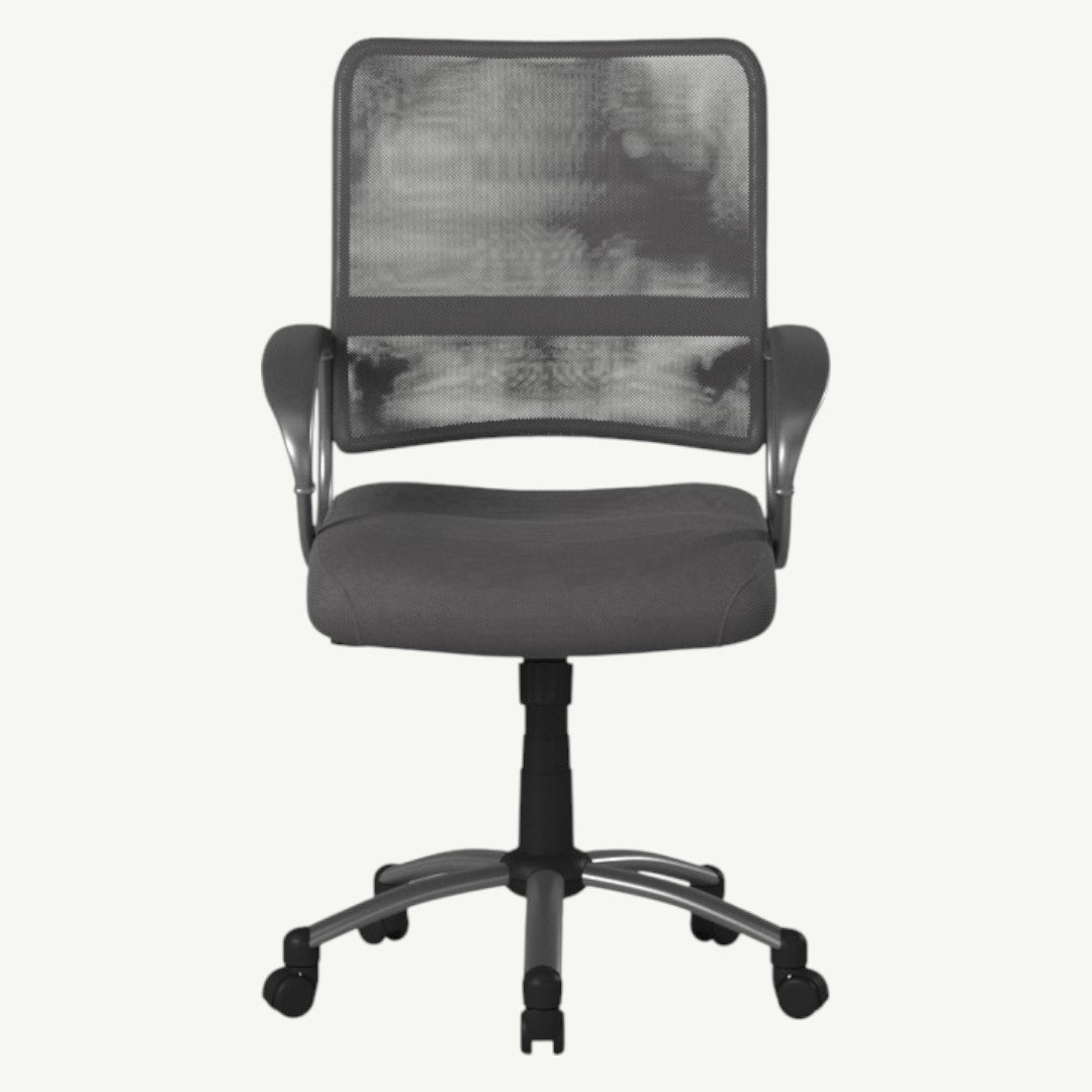 Boss Mesh Back W/ Pewter Finish Task Chair - Image 2