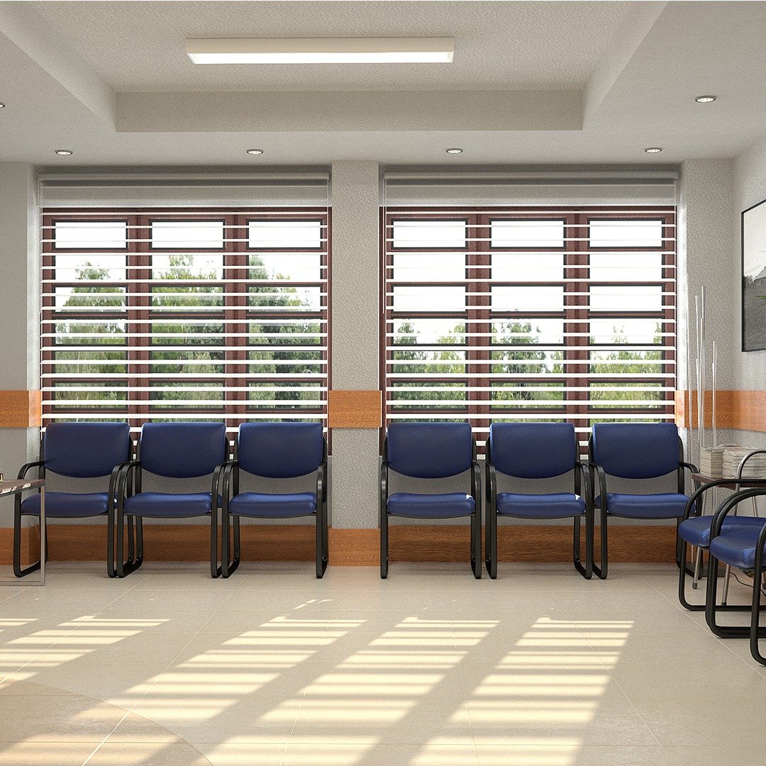 Boss Blue Fabric Guest Chair - Image 6